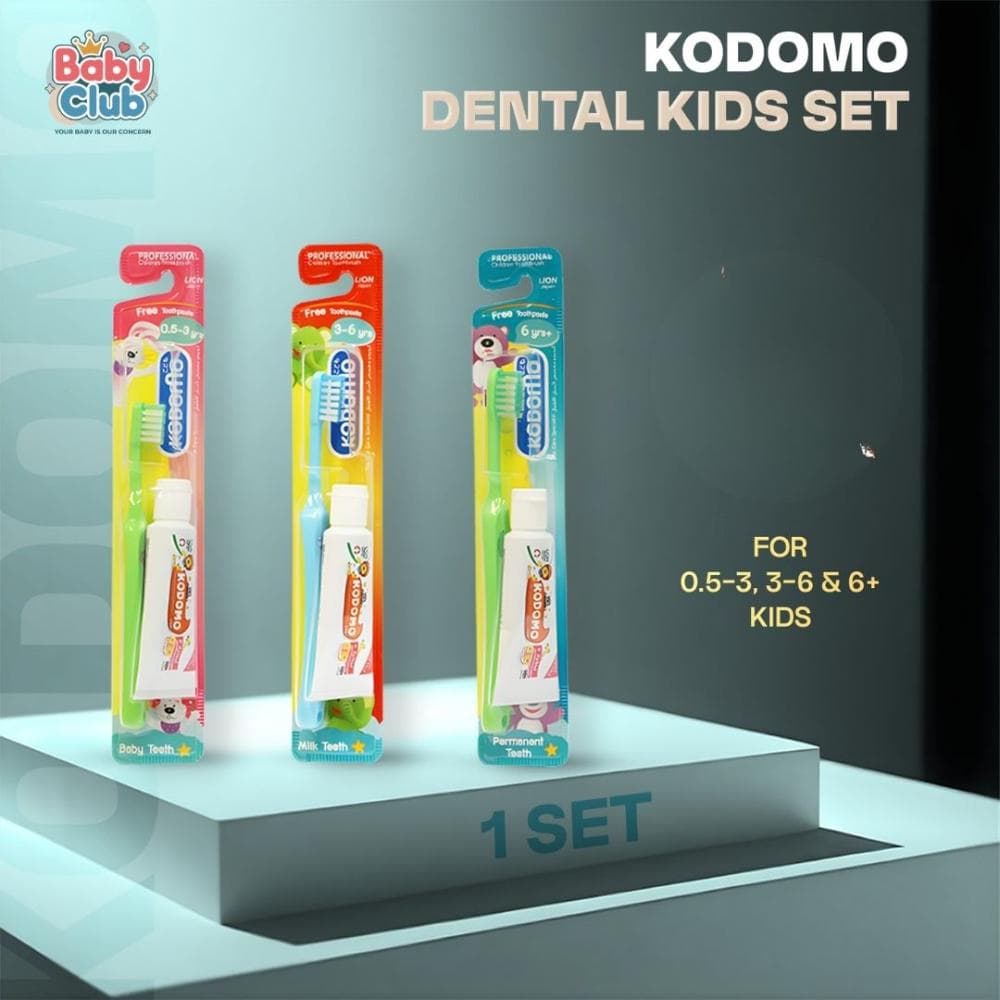 kodomo Dental kids set (0.5-3...3-6...6+)