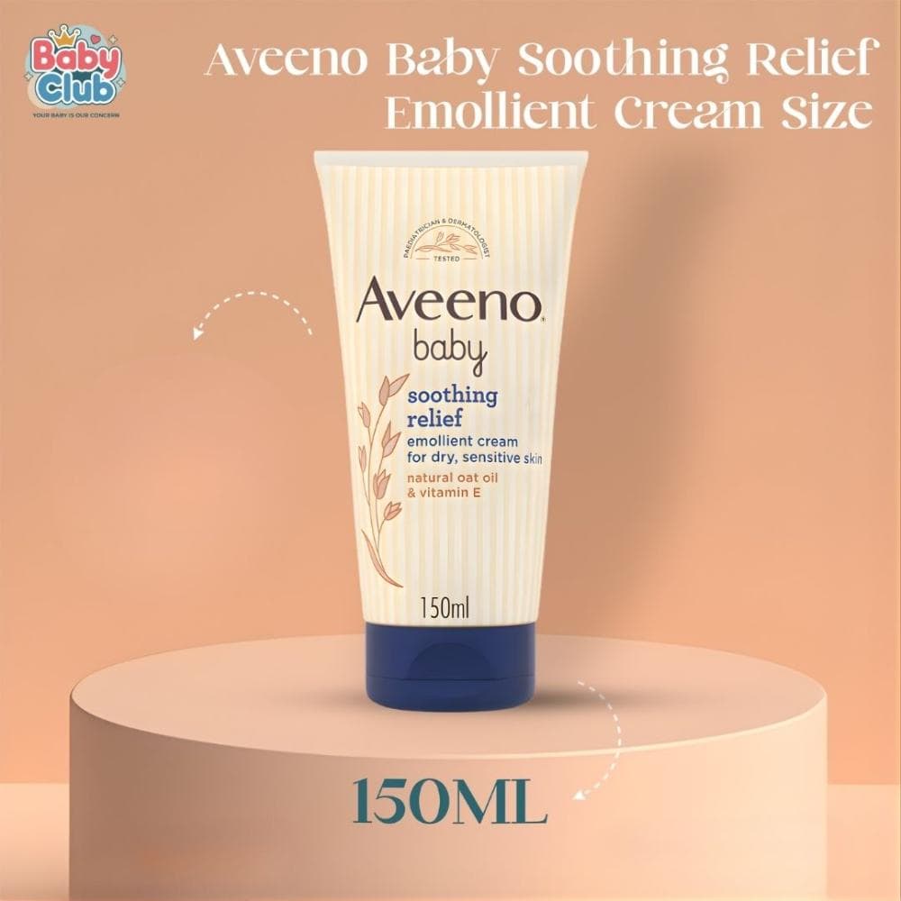 Aveeno Baby Soothing Relief Emollient Cream - 150ml