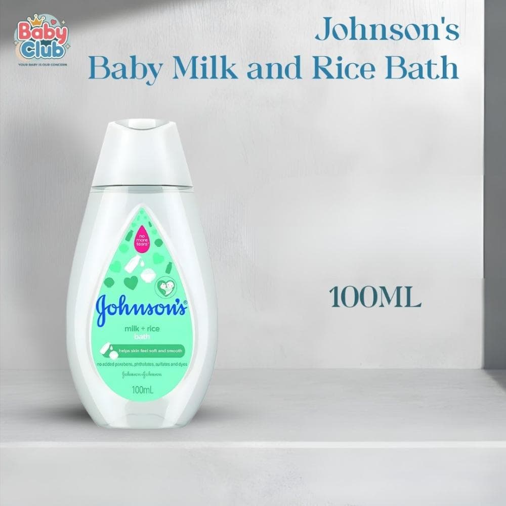 Johnson's Baby Milk and Rice Bath-100ml