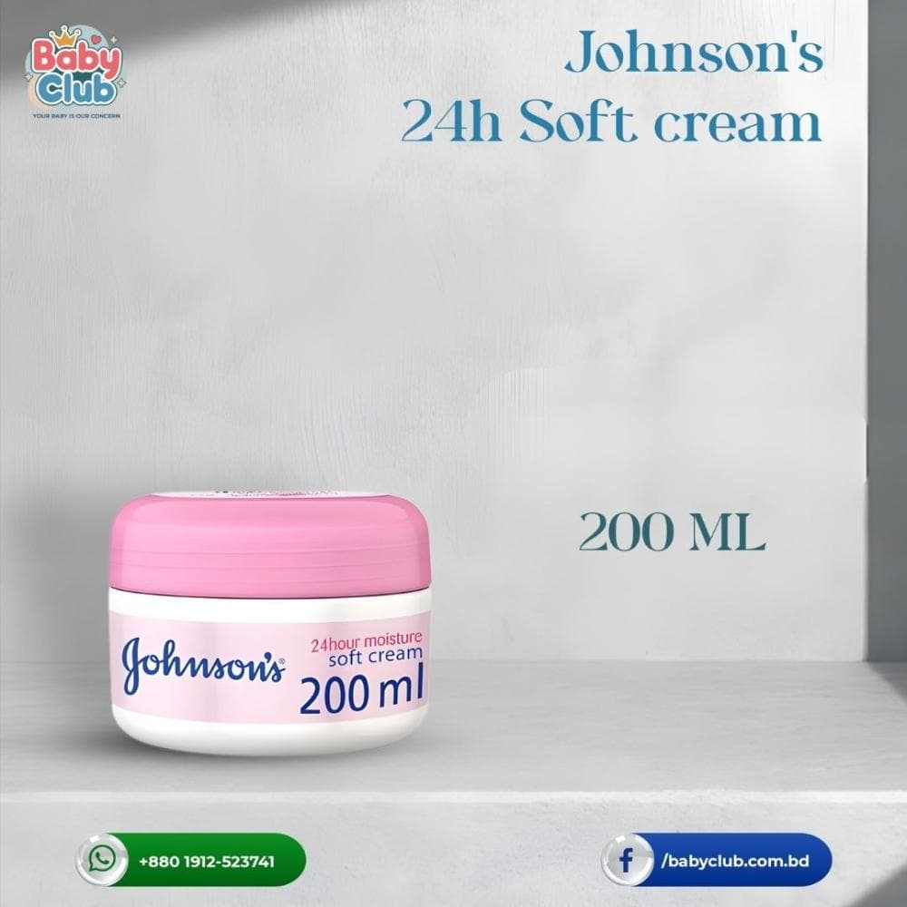 Johnson 24h Soft cream 200ml