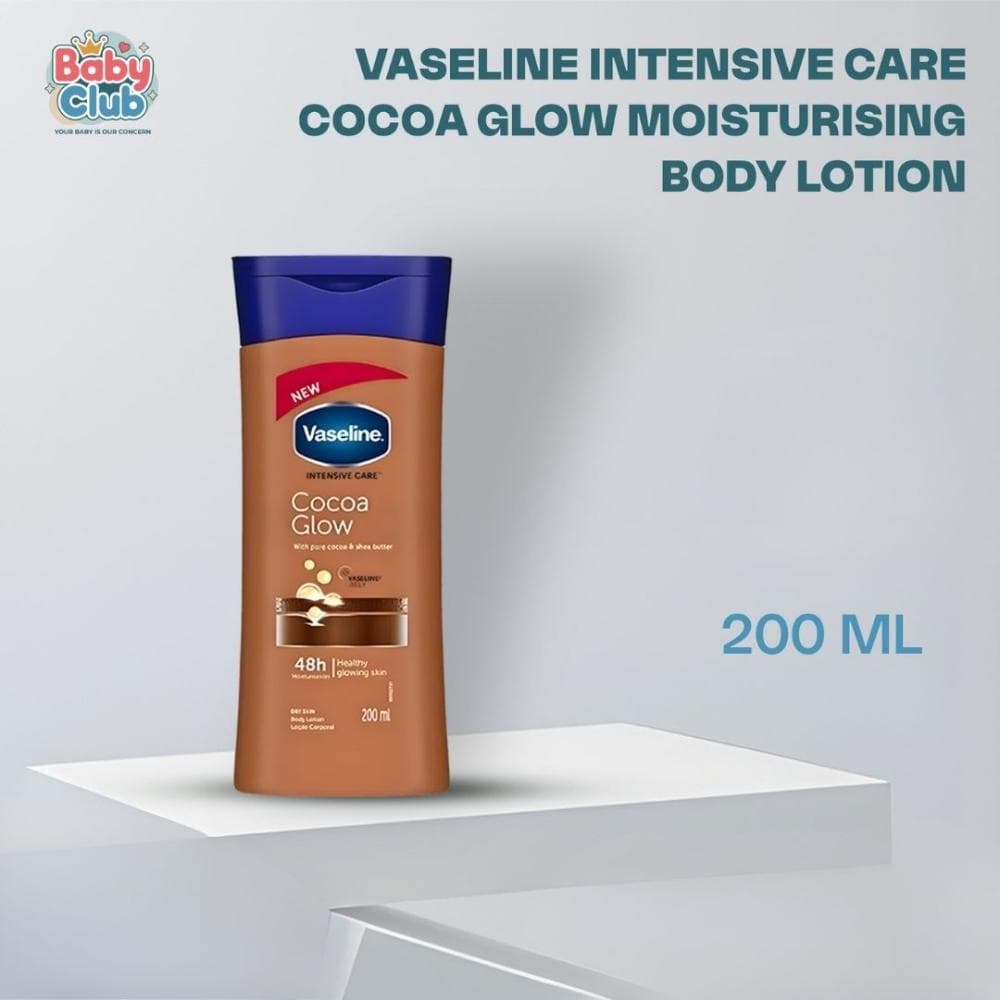 Vaseline Intensive Care Cocoa Glow Moisturising Body Lotion–200ml