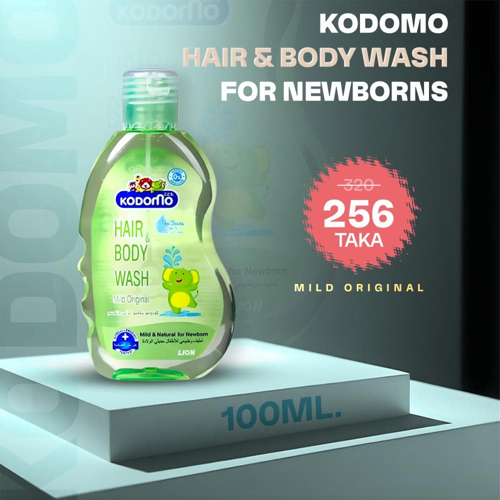 kodomo Hair and Body Wash 100ml