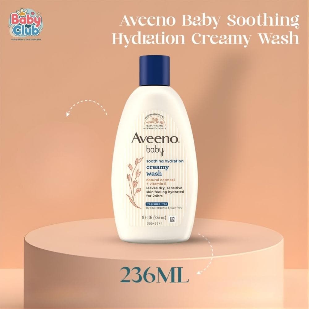 Aveeno Baby Soothing Hydration Creamy Wash 236 ml