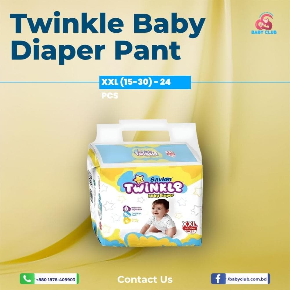 Twinkle Baby Diaper Belt XXL (15-30 kg)-24 pcs