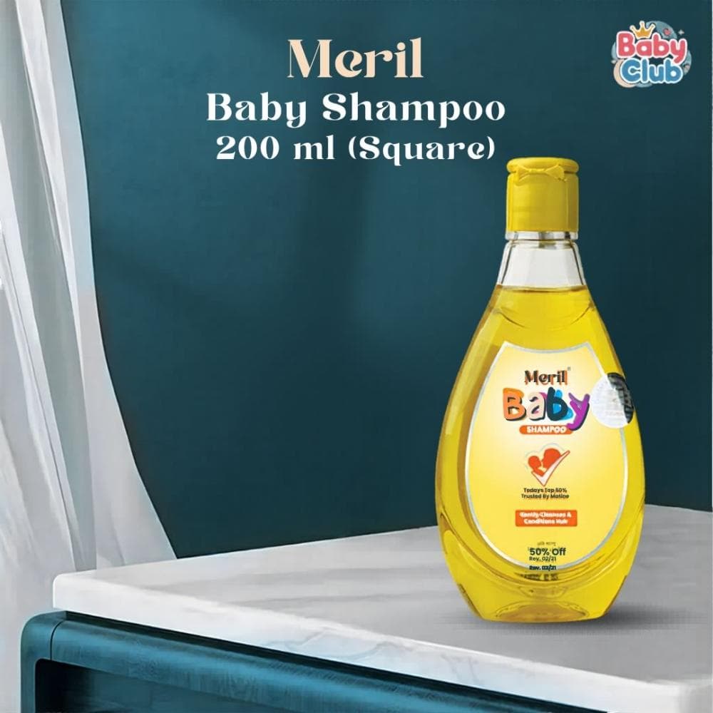 Meril Baby Shampoo – 200ml (Square)