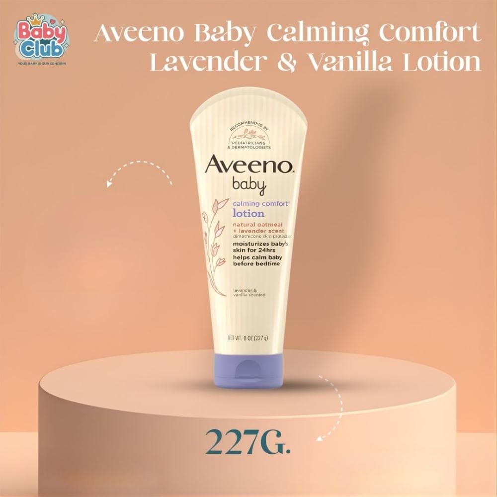 Aveeno Baby Calming Comfort Lavender & Vanilla Lotion - 227gm