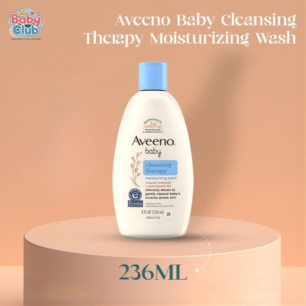 Aveeno Baby Cleansing Therapy Moisturizing Wash 236ml