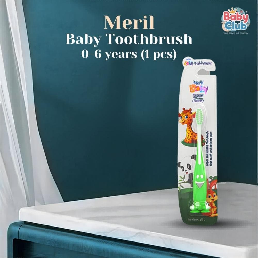 Meril Baby Toothbrush 0-6 Years – 1 pcs